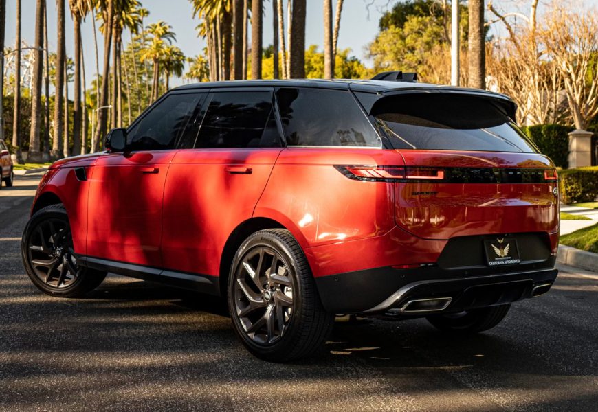 Range Rover S rental Los Angeles