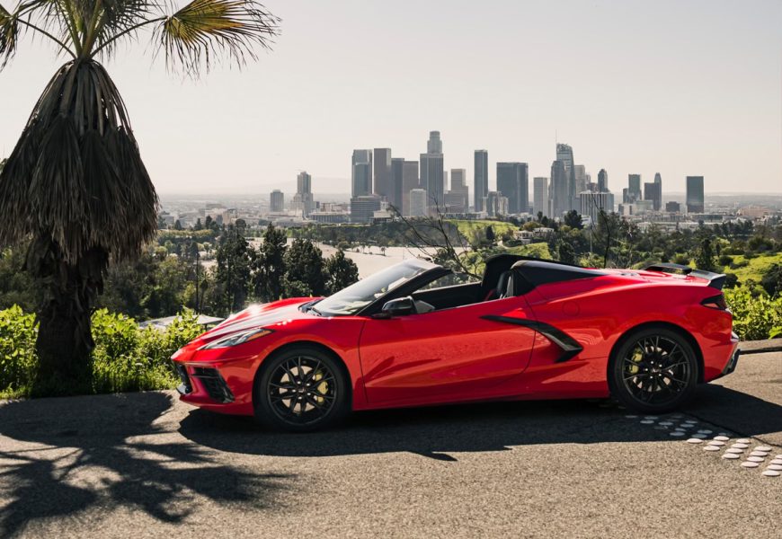 Corvette C8 rental in Los Angeles