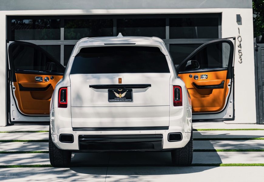 Rolls-Royce Cullinan rental Los Angeles