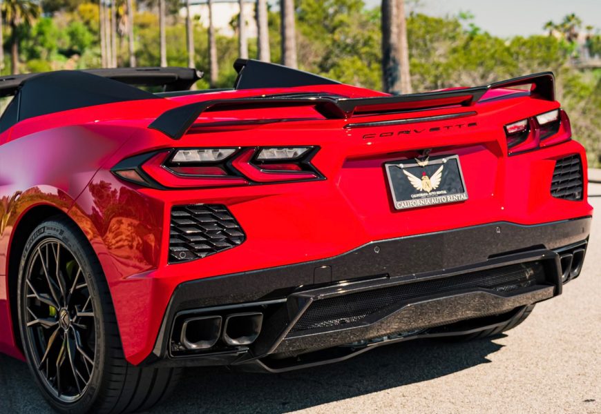 Corvette C8 rental in Los Angeles
