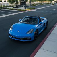 Porsche 718 Boxter GTS rental Los Angeles