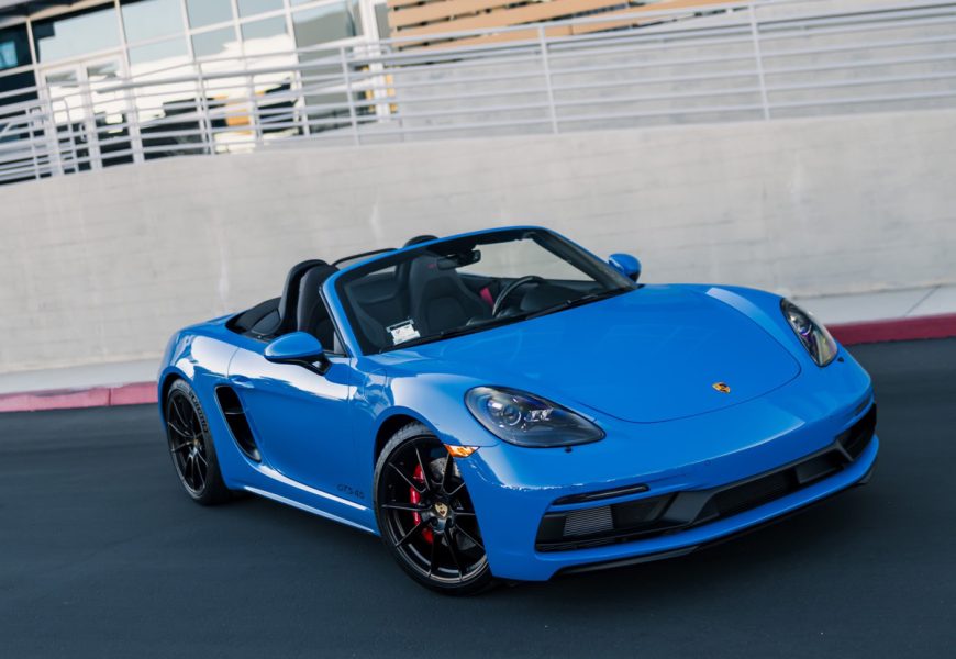 Porsche 718 Boxter GTS available for rent in Los Angeles