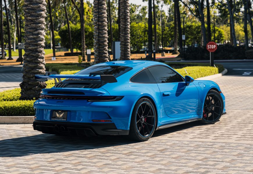 Porsche 992 GT3 available for rent in Los Angeles