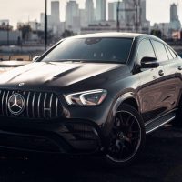 A Mercedes-Benz AMG GLE63S for rent in Los Angeles, CA.