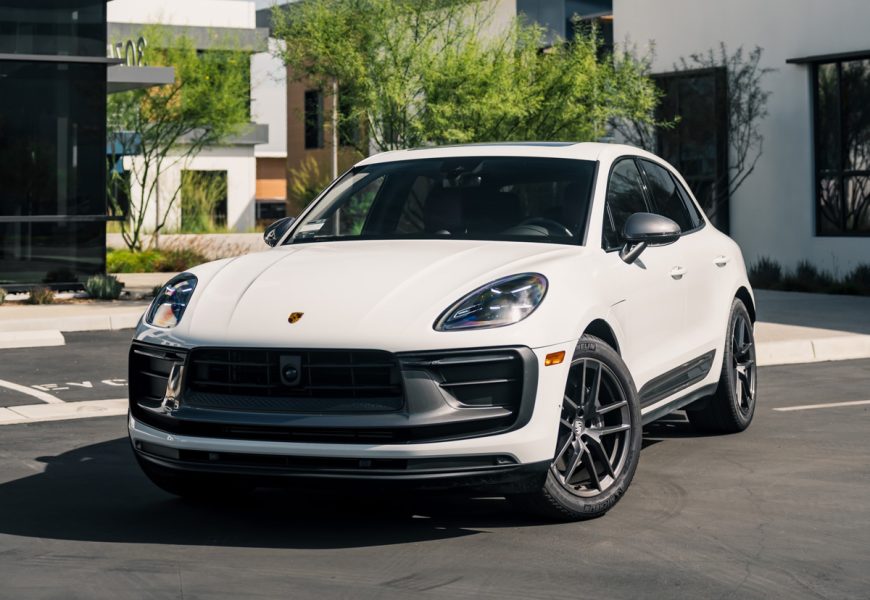 A Porsche Macan T rental in Los Angeles, CA.