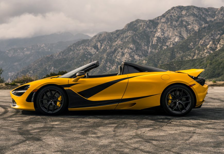 McLaren 720S Spider for rental in Los Angeles