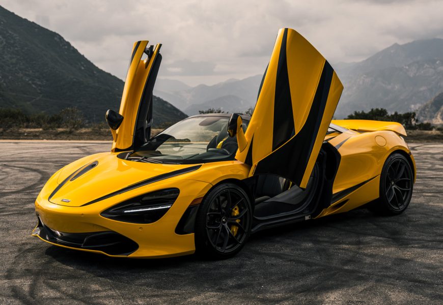 Rent a McLaren 720s in Los Angeles