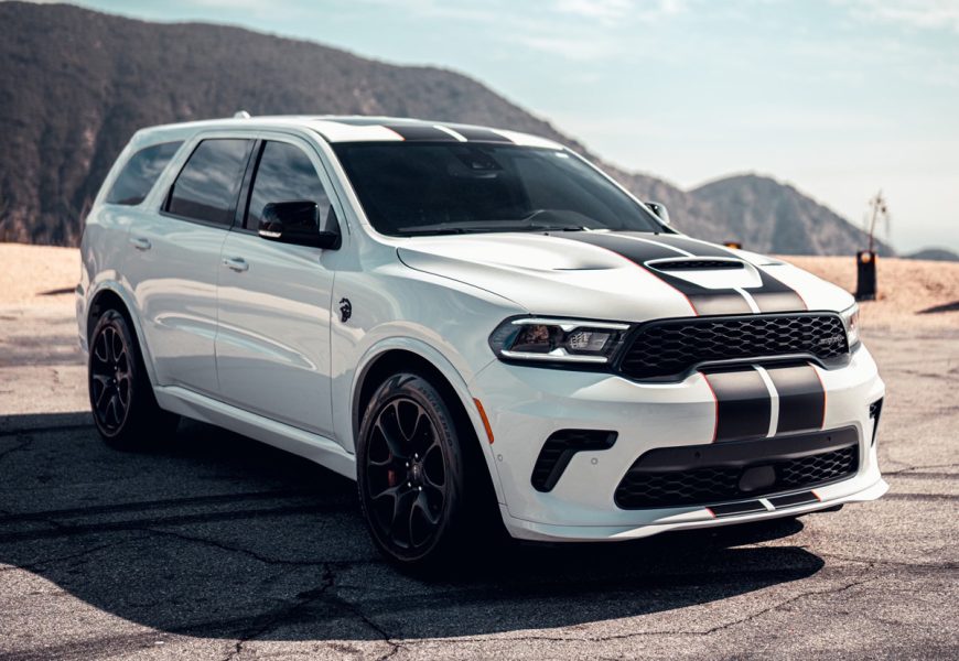 A Dodge SRT Durango Hellcat for rent in Los Angeles.