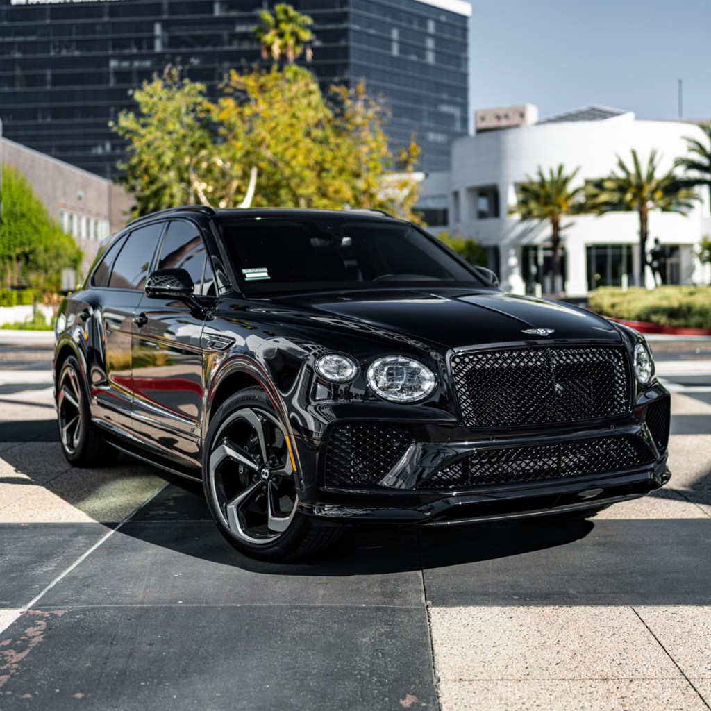 A Bentley Bentayga S for rent in West Hollywood