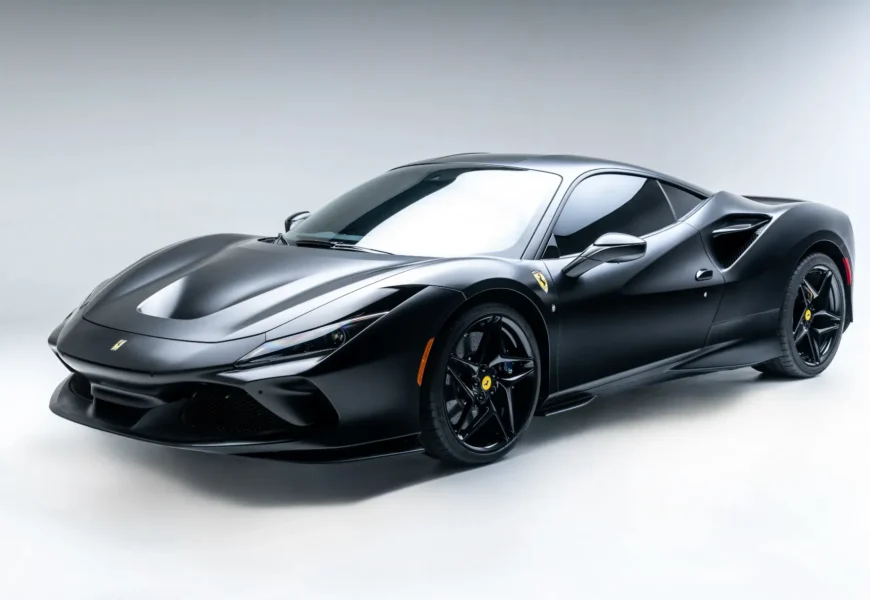 A Ferrari F8 Tributo for rent