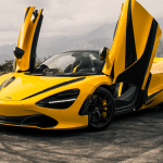 A McLaren 720S Spider for rent.