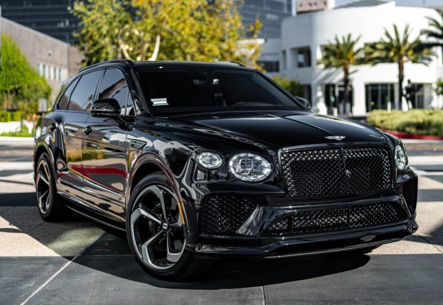 A Bentley Bentayga S for rent